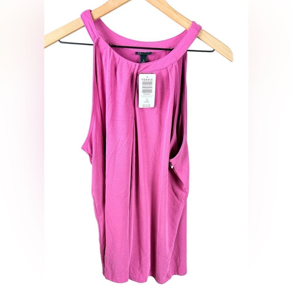 NWT Torrid Raspberry Purple Tank Top